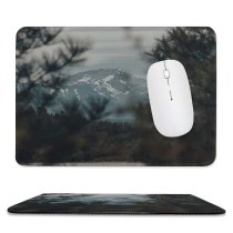 yanfind The Mouse Pad Abies Tree Pine Plant Fir Larch Spruce Outdoors Wallpapers Creative Images Pattern Design Stitched Edges Suitable for home office game