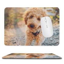 yanfind The Mouse Pad Dog Pet Free Pictures Poodle Images Puppies Pattern Design Stitched Edges Suitable for home office game