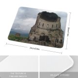 yanfind The Mouse Pad Building History Medieval Sky Ancient Historic Architecture Ruins Rock Archaeological Architecture History Pattern Design Stitched Edges Suitable for home office game