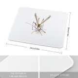 yanfind The Mouse Pad Blood Plant Fly Sting Mosquito Insect Wings Bug Pattern Design Stitched Edges Suitable for home office game