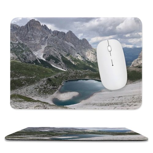 yanfind The Mouse Pad Scenery Range Promontory Slope Mountain Wilderness Free Basin Ice Outdoors Wallpapers Pattern Design Stitched Edges Suitable for home office game