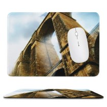 yanfind The Mouse Pad Building Old Ray Aqueduct Perspective Civilization History Arc Empire Sky Light Construction Pattern Design Stitched Edges Suitable for home office game
