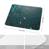 yanfind The Mouse Pad Boats Artistic Creative High Aerial Drone Sea Watercraft Floor Birds Eye Pattern Design Stitched Edges Suitable for home office game