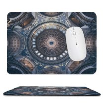 yanfind The Mouse Pad Otto Berkeley St Paul's Cathedral United Kingdom London Church Dome Ceiling Look Pattern Design Stitched Edges Suitable for home office game