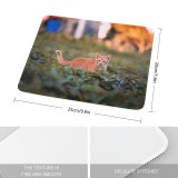yanfind The Mouse Pad Plant Blurred Backlit Harmony Twilight Meadow Carnivore Countryside Grass Interest Pet Relax Pattern Design Stitched Edges Suitable for home office game