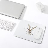 yanfind The Mouse Pad Blood Plant Fly Sting Mosquito Insect Wings Bug Pattern Design Stitched Edges Suitable for home office game