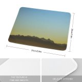 yanfind The Mouse Pad Landscape Peak Sunrise Countryside Vierwaldstättersee Pictures Evening Outdoors Dawn Sunset Free Pattern Design Stitched Edges Suitable for home office game
