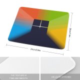 yanfind The Mouse Pad Michael Gillett Technology Microsoft Windows Gradient Colorful Pattern Design Stitched Edges Suitable for home office game