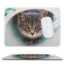 yanfind The Mouse Pad Abyssinian Domain Public Kitten Cat Playtime Wallpapers Manx Images Eye Pictures Pattern Design Stitched Edges Suitable for home office game