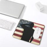 yanfind The Mouse Pad Armed Arm Fashioned Forces Honor Veteran's Fourth Flag Air Force Waist Veteran Pattern Design Stitched Edges Suitable for home office game