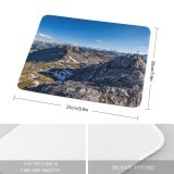 yanfind The Mouse Pad Landscape Peak Wilderness Switzerland Davos Slope Pictures Outdoors Ridge Sunshine Free Pattern Design Stitched Edges Suitable for home office game
