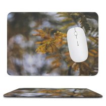 yanfind The Mouse Pad Abies Spain Tree Leaves Madrid Domain Plant Leaf Larch Fir Public Pattern Design Stitched Edges Suitable for home office game
