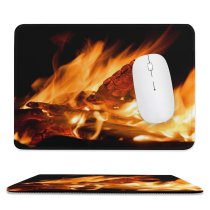 yanfind The Mouse Pad Wallpapers Bonfire Hot Fire Burn Flame Mount Creative Images Gilboa Dark Pattern Design Stitched Edges Suitable for home office game