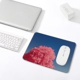 yanfind The Mouse Pad Landscape Plant Creative Infrared Pictures Outdoors Tree Flower Vegetation Maple Swiss Pattern Design Stitched Edges Suitable for home office game