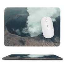 yanfind The Mouse Pad Domain Pictures Outdoors Grey Crater Volcano Public Art Mountain Images Wallpapers Pattern Design Stitched Edges Suitable for home office game