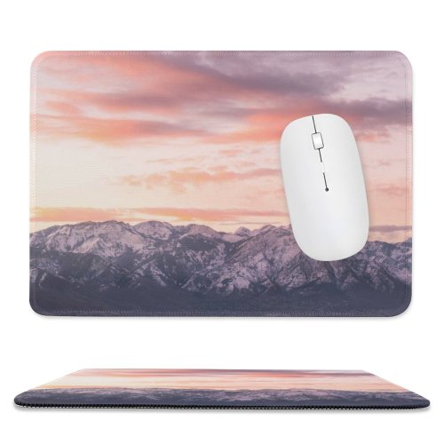 yanfind The Mouse Pad Landscape Peak Pictures PNG Outdoors Ut City Range Salt Sky Lake Pattern Design Stitched Edges Suitable for home office game