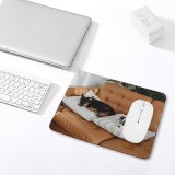 yanfind The Mouse Pad Relaxation Furniture Pet Seat Bed Room Family Pillow Dog Rest Sofa Reclining Pattern Design Stitched Edges Suitable for home office game