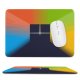 yanfind The Mouse Pad Michael Gillett Technology Microsoft Windows Gradient Colorful Pattern Design Stitched Edges Suitable for home office game