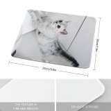 yanfind The Mouse Pad Fun Cute Baby Young Room Family Girl Portrait Pattern Design Stitched Edges Suitable for home office game
