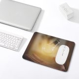 yanfind The Mouse Pad Blur Glass Innovation Idea Light Bulb Items Levitation Pattern Design Stitched Edges Suitable for home office game