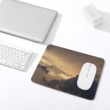 yanfind The Mouse Pad Sky Cumulus Warm Sunset Free Dusk Cloudy Storm Outdoors Wallpapers Wind Pattern Design Stitched Edges Suitable for home office game