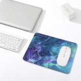 yanfind The Mouse Pad Dante Metaphor Abstract Strands CGI Cyan Trails Pattern Design Stitched Edges Suitable for home office game