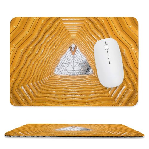 yanfind The Mouse Pad Denys Nevozhai Architecture Tall Atrium Glass Ceiling Modern Interior Pattern Design Stitched Edges Suitable for home office game