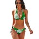 yanfind Bikini Plant Flower Leaf Colour Snow Summer Flowering Petal Wood Sorrel Family Wildflower Women's Sexy Backless Swimwear Two Piece Summer