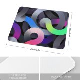 yanfind The Mouse Pad Abstract Air Space Light Pattern Design Stitched Edges Suitable for home office game