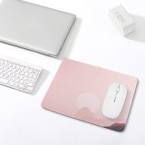yanfind The Mouse Pad Backlit Fog Scenery Iphone Samsung Sun Foggy Scenic IPhone Moon Dawn Sky Pattern Design Stitched Edges Suitable for home office game