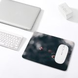 yanfind The Mouse Pad Blur Focus Beautiful Plant Flowers Depth Field Buds Growth Flora Bokeh Flower Pattern Design Stitched Edges Suitable for home office game