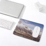 yanfind The Mouse Pad Vestrahorn Peak Beauty Iceland Pictures Winter Outdoors Tour Tops Free Range Pattern Design Stitched Edges Suitable for home office game