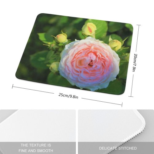 yanfind The Mouse Pad Free Flower Petal Rose Stock Geranium Plant Blossom Konya Images Türkiye Pattern Design Stitched Edges Suitable for home office game