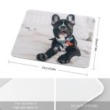 yanfind The Mouse Pad Dog Pet Bulldog Pictures Domain Images Public French Pattern Design Stitched Edges Suitable for home office game
