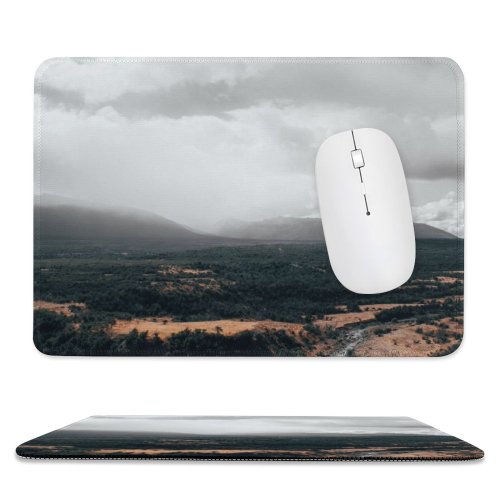 yanfind The Mouse Pad Scenery Range Sky Mountain Wilderness Free Ground Outdoors Stock Wallpapers Land Pattern Design Stitched Edges Suitable for home office game