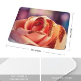 yanfind The Mouse Pad Free Pictures Flower Petal Rose India Plant Blossom Images Bharuch Gujarat Pattern Design Stitched Edges Suitable for home office game