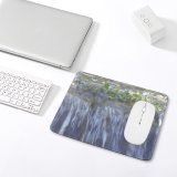 yanfind The Mouse Pad Waterfall Stream Resources Watercourse Vegetation Natural Landscape Pattern Design Stitched Edges Suitable for home office game