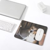 yanfind The Mouse Pad Dog Pet Pictures Hound Creative Images Commons Beagle Pattern Design Stitched Edges Suitable for home office game