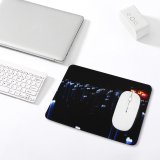 yanfind The Mouse Pad Fire Lamp Motion Lighting Night Night Light Dark Light Gas Pattern Design Stitched Edges Suitable for home office game
