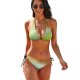 yanfind Bikini Blur Macro Rainbow Women's Sexy Backless Swimwear Two Piece Summer