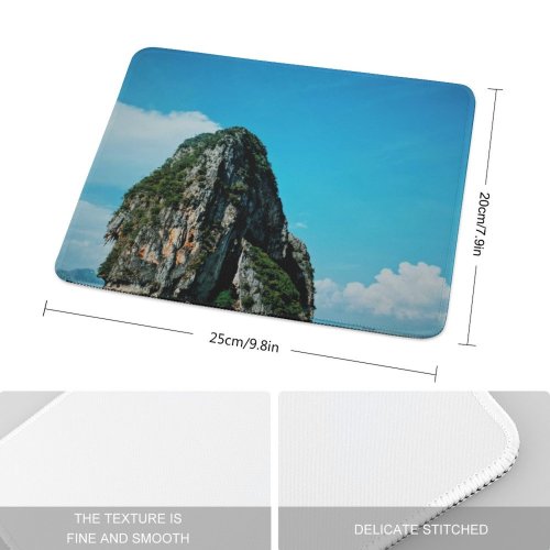 yanfind The Mouse Pad Shoreline Images Coast Cliff Sea Island Free Outdoors Pictures Wallpapers Land Ocean Pattern Design Stitched Edges Suitable for home office game