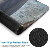 yanfind The Mouse Pad Domain Pictures Outdoors Grey Snow Glacier Ice Public Meteorology Marine Meteorological Pattern Design Stitched Edges Suitable for home office game