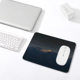 yanfind The Mouse Pad Landscape Peak Pictures Outdoors Grey Snow Light Alessio Free Range Ray Pattern Design Stitched Edges Suitable for home office game