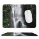 yanfind The Mouse Pad Chute Flow Waterfall Resources Waterfall Jungle Fountain Landscape Vegetation Natural Watercourse Rocky Pattern Design Stitched Edges Suitable for home office game