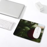 yanfind The Mouse Pad Blur Focus Christmas Field Hanging Decoration Celebration Ball Ornament Depth Pattern Design Stitched Edges Suitable for home office game