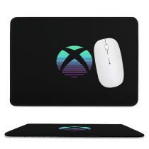 yanfind The Mouse Pad Michael Gillett Technology Black Dark Minimal Xbox AMOLED Gradient Pattern Design Stitched Edges Suitable for home office game