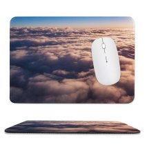 yanfind The Mouse Pad Above Clouds Fiordland National Park Sunny Pattern Design Stitched Edges Suitable for home office game