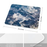 yanfind The Mouse Pad Landscape Peak Pictures PNG Outdoors Grey Snow Glacier Range Ice Birds Pattern Design Stitched Edges Suitable for home office game