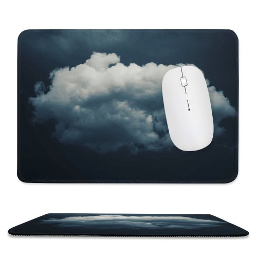yanfind The Mouse Pad Wallpapers Images Cumulus PNG Outdoors Pictures Cloud Sky Grey Azure Pattern Design Stitched Edges Suitable for home office game
