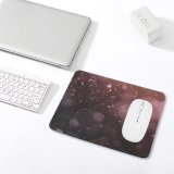 yanfind The Mouse Pad Blur Focus Dark Insubstantial Glitter Sparkle Abstract Art Bokeh Texture Glisten Pattern Design Stitched Edges Suitable for home office game
